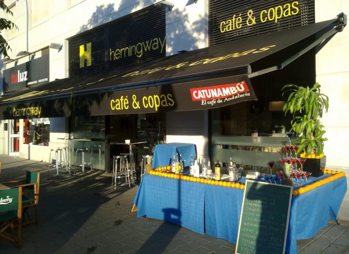 Bar de copas en Sevilla, Hemingway