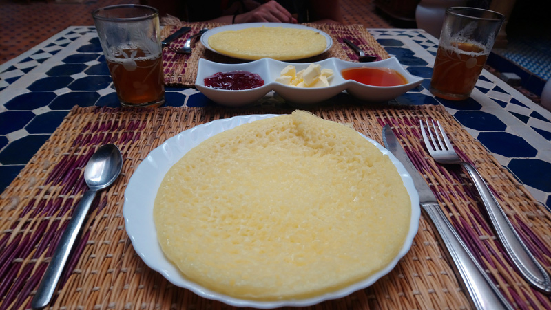 Desayunos del riad Dar Yanis