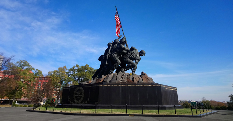 Memorial de Iwo Jima (Marine Corps War Memorial)