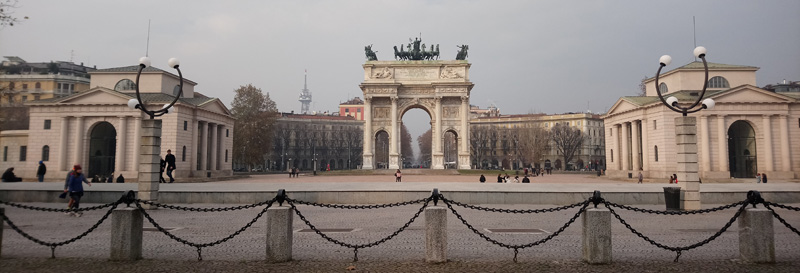 Arco della Pace en Milán