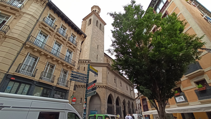 Iglesia de San Saturnino en Pamplona