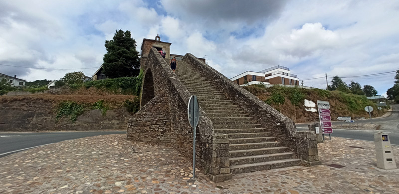 Escalinata de Portomarín