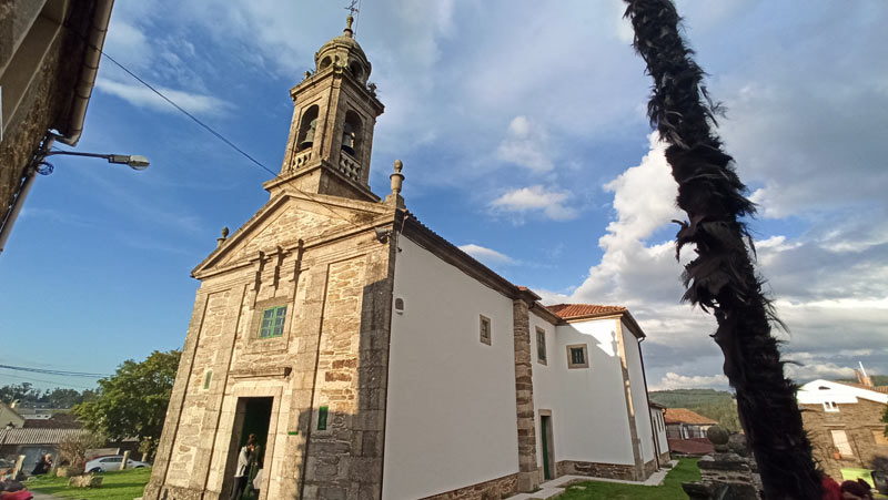 Iglesia de Santa Eulalia de Arca en O Pedrouzo