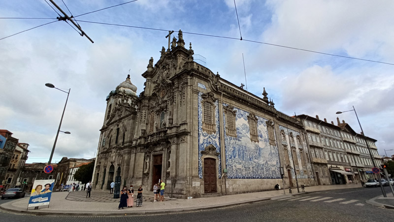 Iglesia del Carmen en Oporto