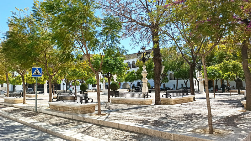 Plaza central de Osuna
