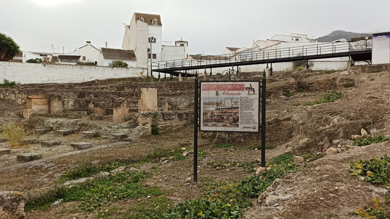 Ruinas de las Termas Romanas de Alameda (Málaga)